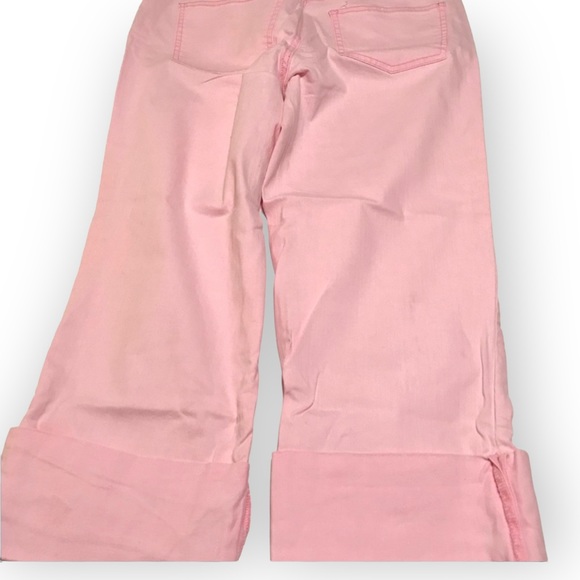 Women Denim Jeans Cropped NYC Pink Size 6 - Picture 4 of 4